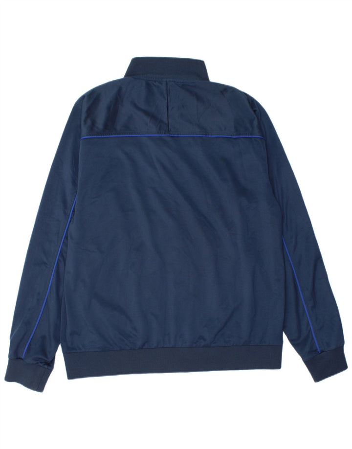 Asics Herren Trainingsanzug Top Jacke XL Marineblau Polyester