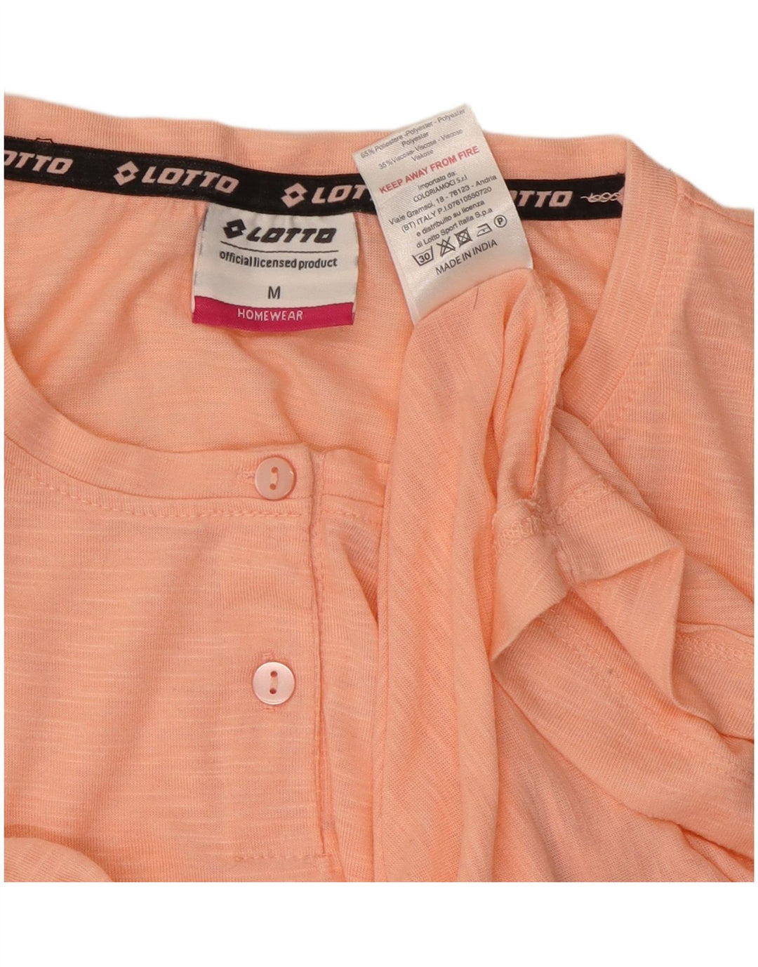 Lotto Grafik-T-Shirt für Damen, UK 14, Mittelrosa, Polyester