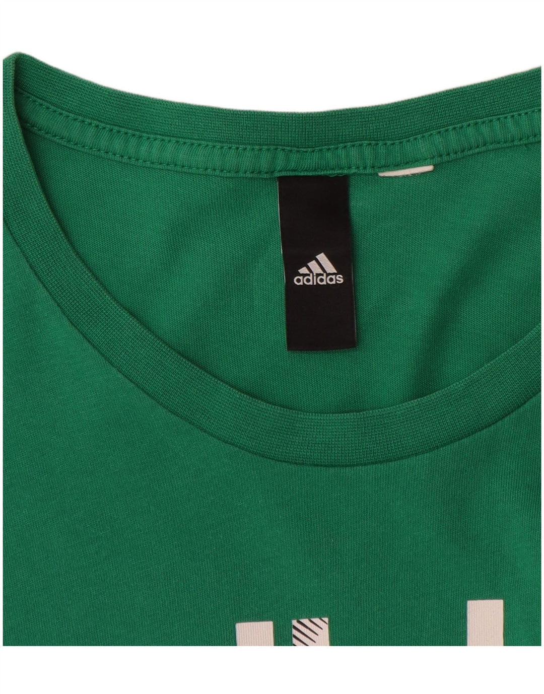 Adidas Herren Grafik T-Shirt Top Mittelgrün