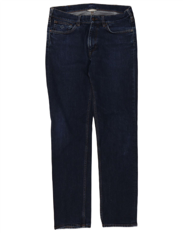 Gant Herren Slim Jeans W32 L34 Marineblau