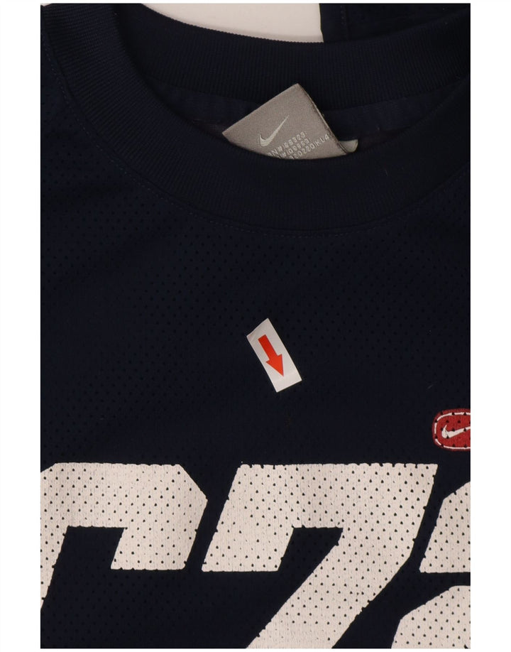 Nike Herren Cor72z Graphic Top Langarm Small Marineblau Polyester