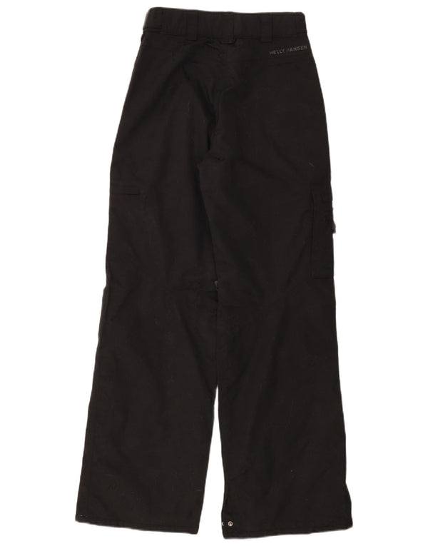 HELLY HANSEN Damen Cargo-Windbreakerhose UK 6 XS Schwarz Polyamid