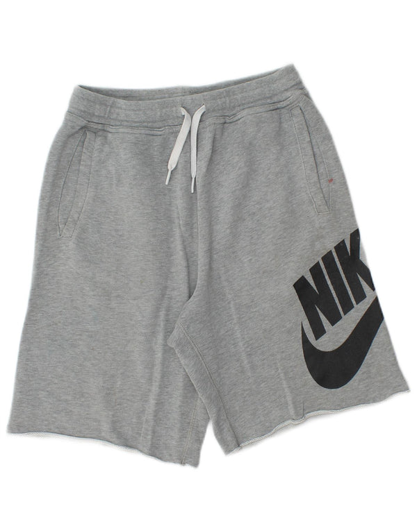 Nike Jungen Graphic Sport Shorts 12–13 Jahre große graue Baumwolle