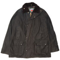 Miller & Simons Herrenjacke aus gewachster Baumwolle, UK 42 XL, Schwarz