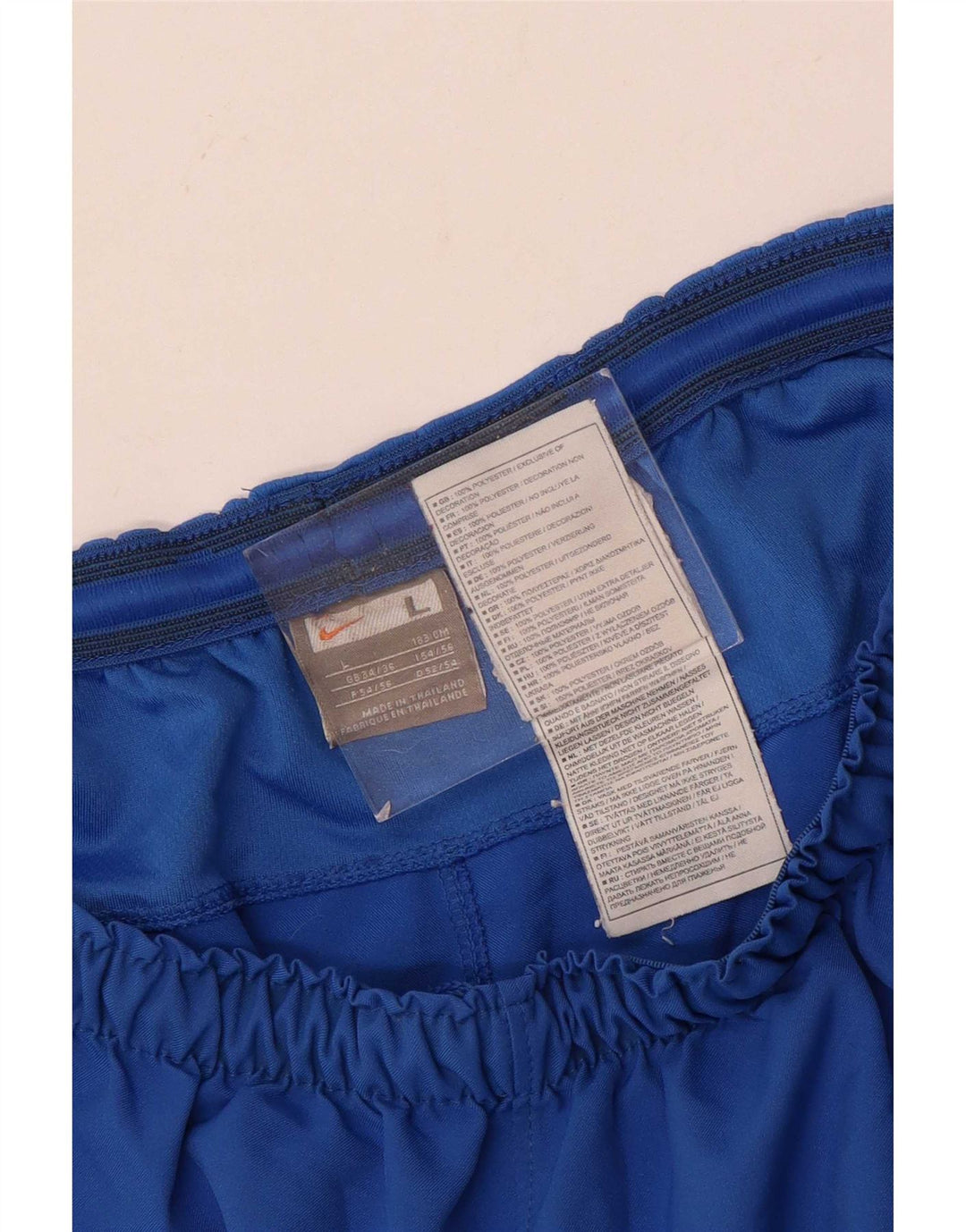 Nike Herren-Sportshorts, groß, blaues Polyester