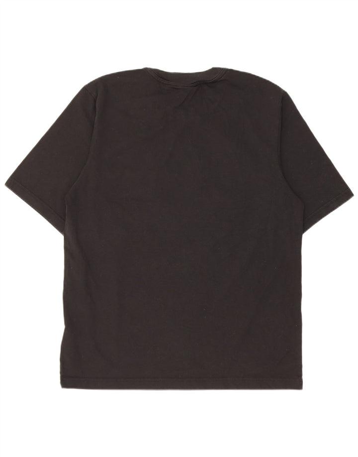 Adidas Herren Grafik T-Shirt Top Small Schwarz Baumwolle