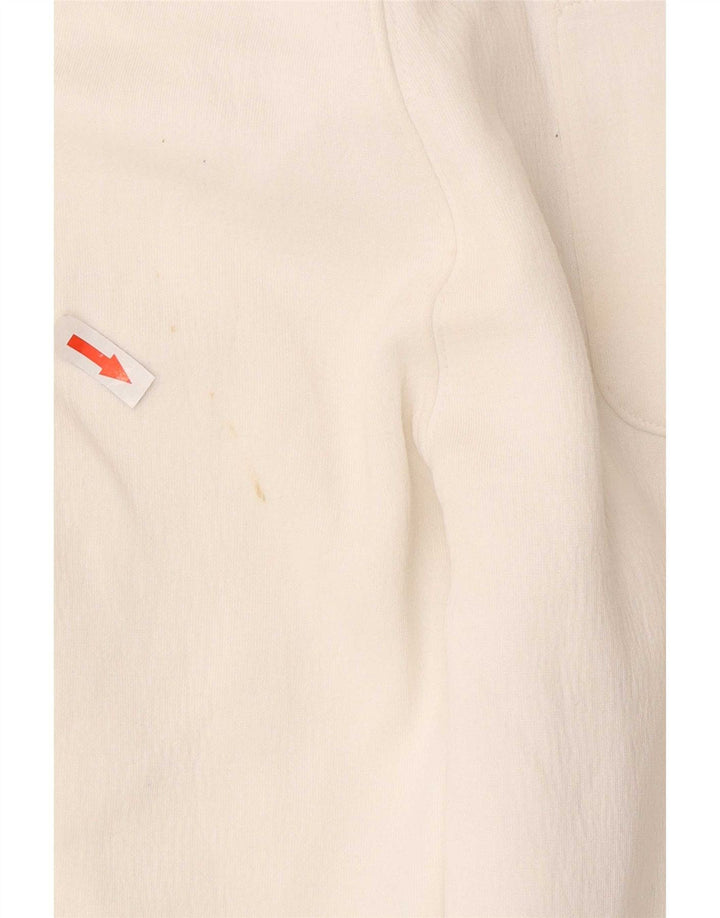 Lacoste Herren-Trainingshose mit Grafik, XS, weiße Baumwolle