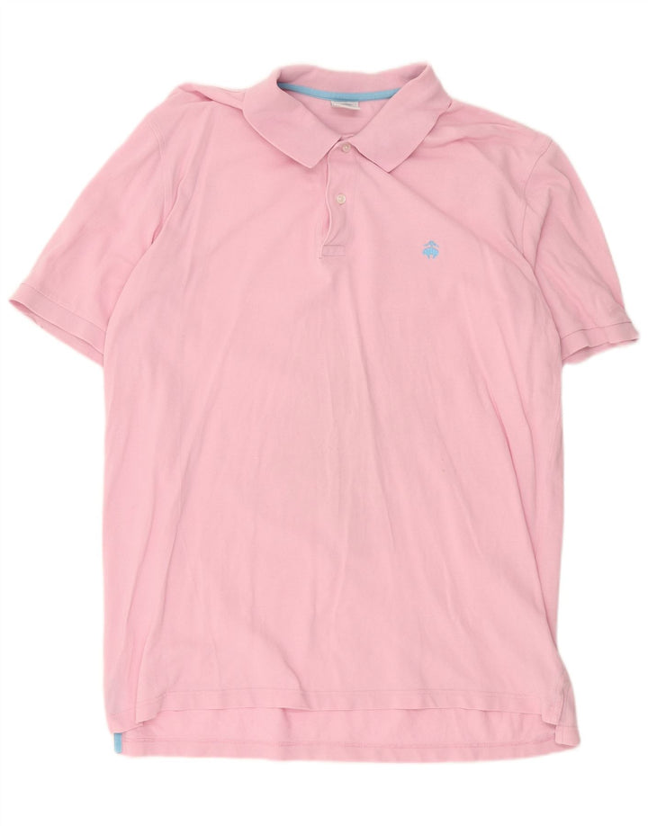 Brooks Brothers Herren Poloshirt XL Pink