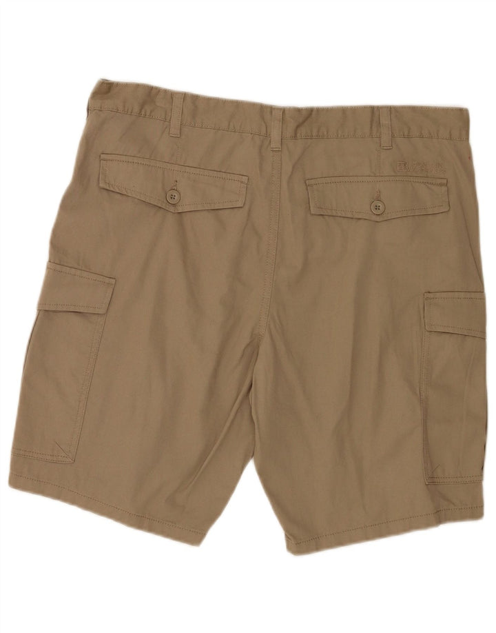 Mountain Warehouse Herren-Cargoshorts, W36, Größe L, Beige, Baumwolle