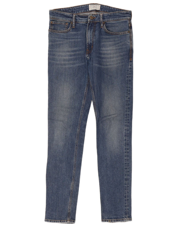 Fat Face Damen Slim Jeans W32 L32 Blaue Baumwolle