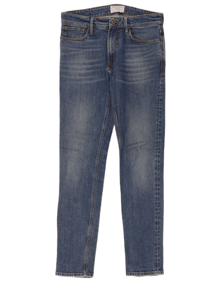 Fat Face Damen Slim Jeans W32 L32 Blaue Baumwolle