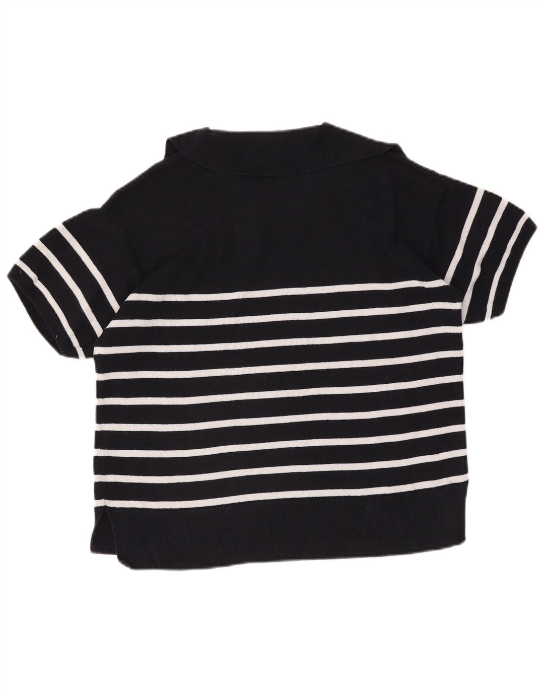 Marks & Spencer Damen-Pullover mit Polokragen, Gr. 14, mittleres Marineblau