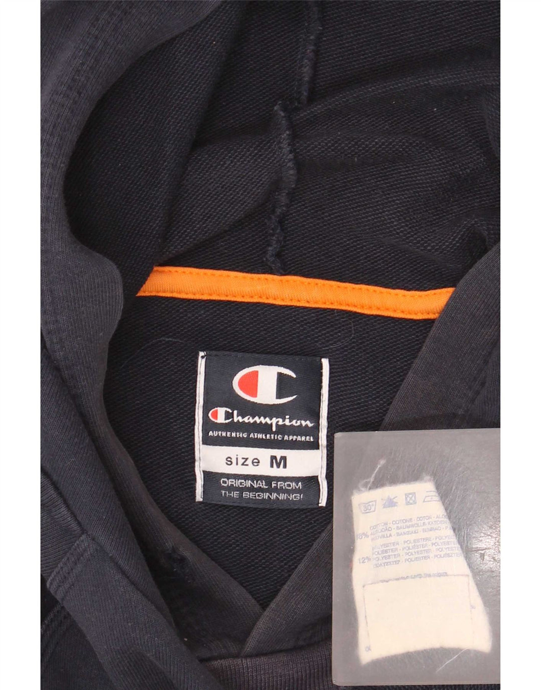 Champion Herren-Kapuzenpullover aus Baumwolle in mittlerem Marineblau