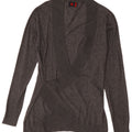 Kappa Damen-Pullover mit V-Ausschnitt, UK 16, Größe L, Grau, Polyacryl