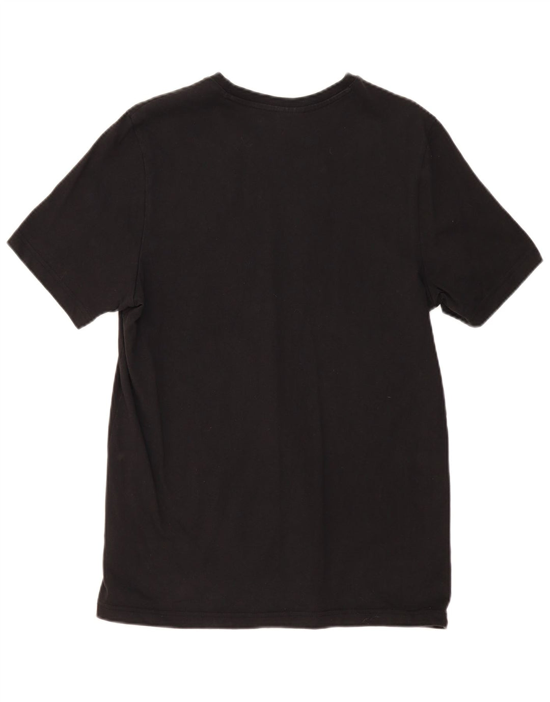Reebok Herren Graphic T-Shirt Top Large Schwarz Baumwolle