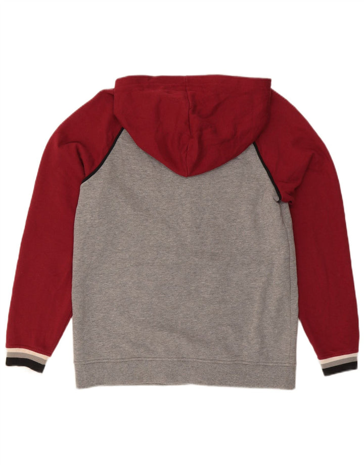 Vans Herren-Trainingsanzug mit Kapuze, Jacke, Größe S, Rot, Colourblock-Baumwolle