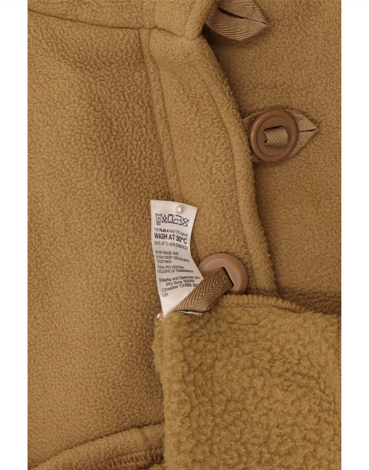 Marks & Spencer Damen Fleecejacke UK 20 2XL Braun Polyester