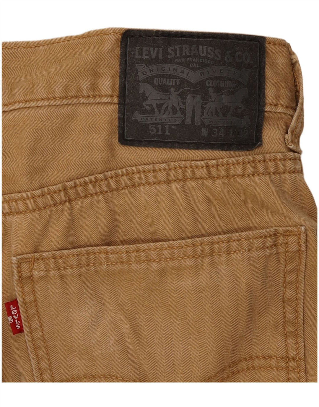 Levi's Herren 511 Slim Freizeithose W34 L29 Braun