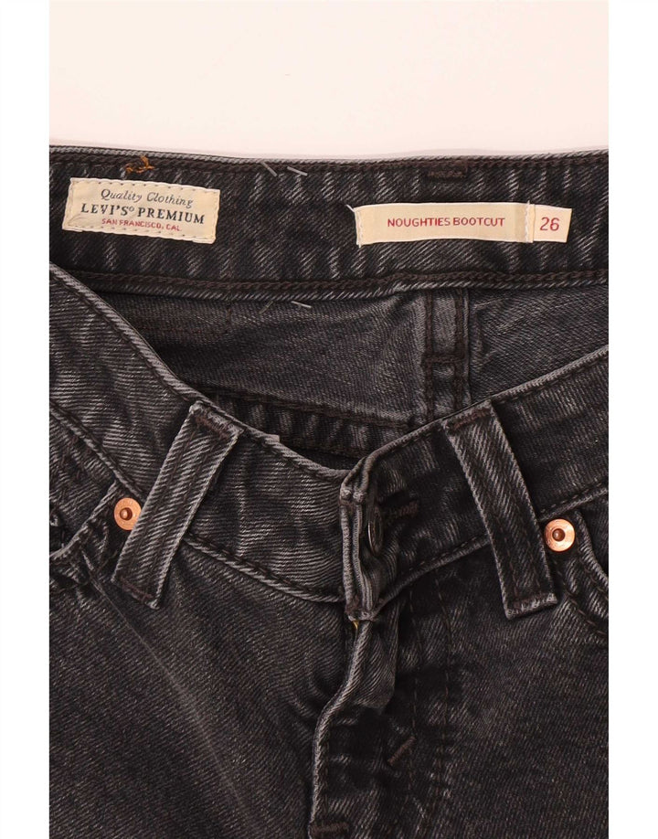 Levi's Damen Bootcut Jeans W26 L29 Grau