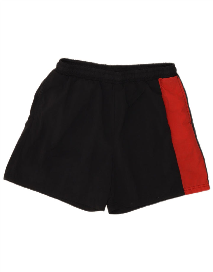 Fila Herren Badeshorts XL Schwarz Colourblock Nylon
