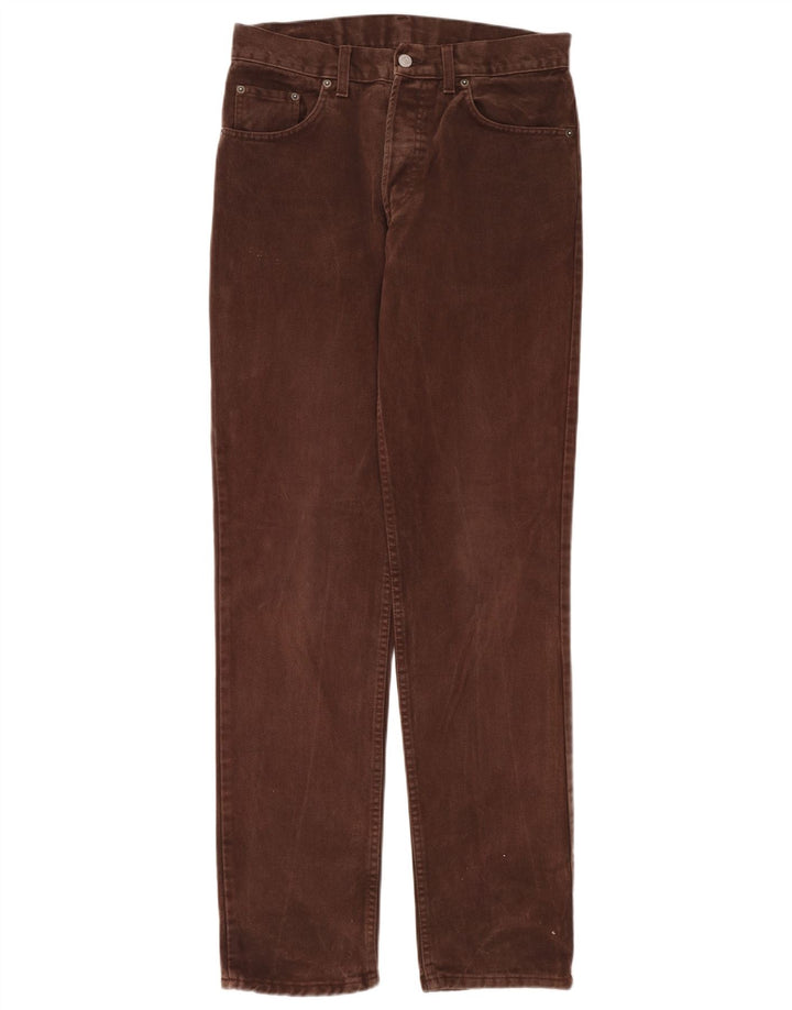 Levi's Herren 448 Straight Jeans W32 L34 Braune Baumwolle