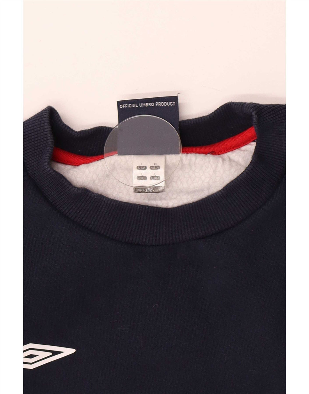 Umbro Herren Sweatshirt Pullover Large Marineblau