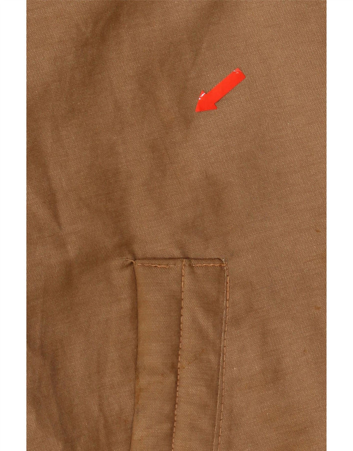 VINTAGE Mens Padded Jacket UK 40 Large Brown Vintage Vintage and Second-Hand Vintage from Messina Hembry 