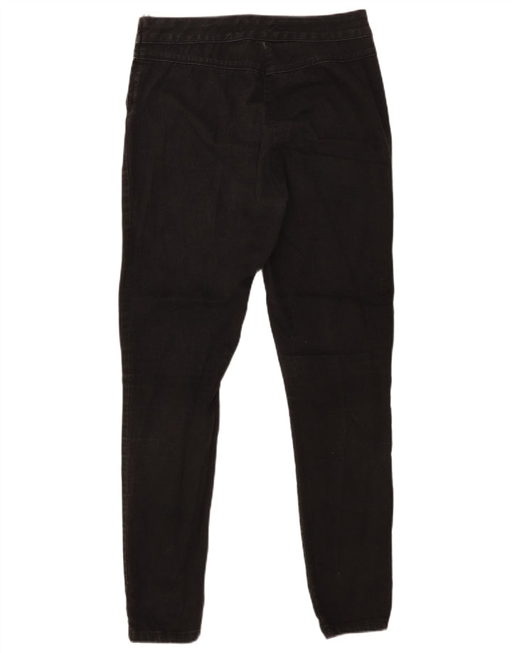 Zara Damen Jegging-Jeans, groß, W30, L29, schwarze Baumwolle