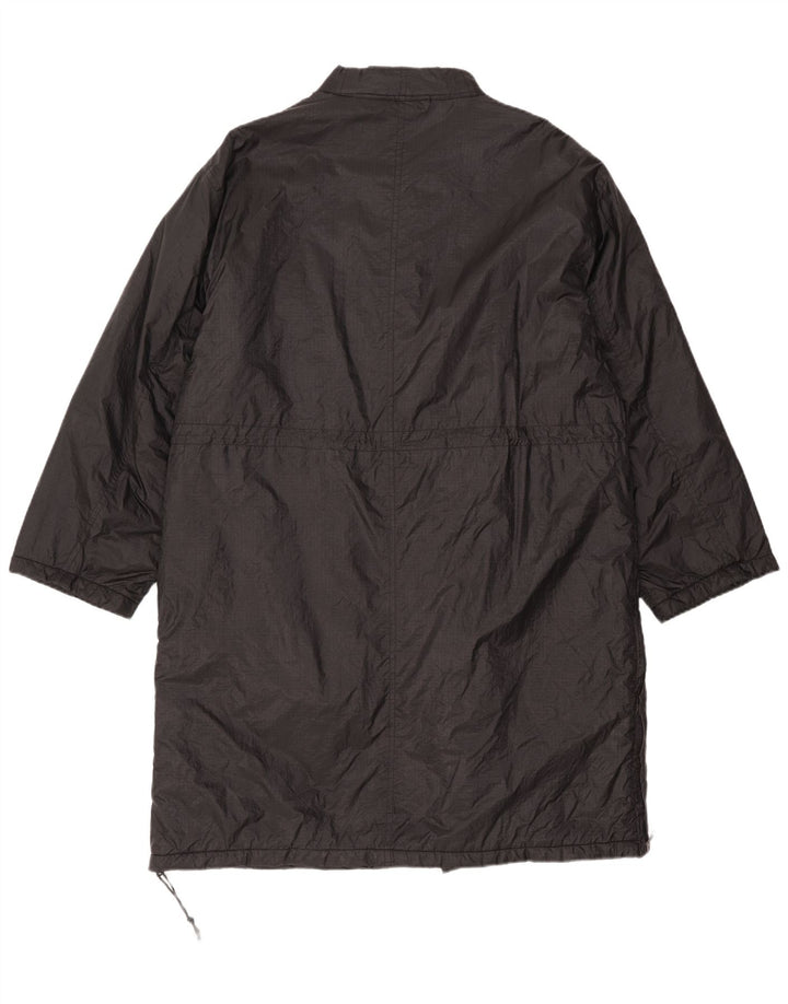 Replay Herren-Windbreaker-Mantel UK 38 Mittelschwarzes Polyester