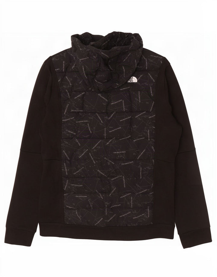 The North Face Herren-Trainingsanzug mit grafischer Polsterung, Größe L, Schwarz