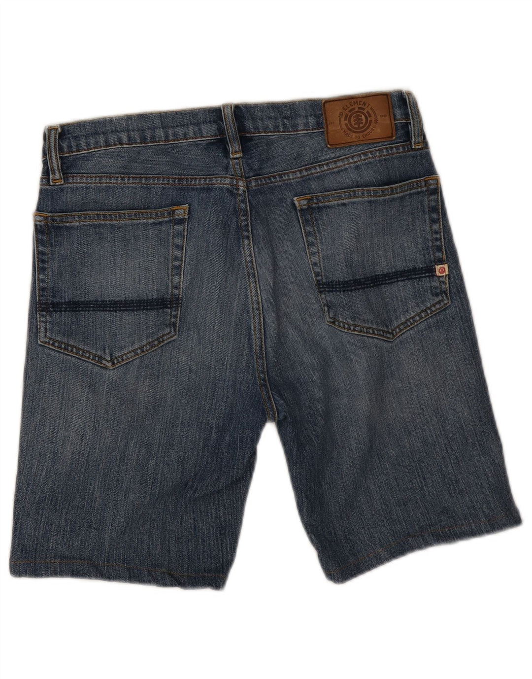 Element Herren Jeansshorts W32 Mittelblau
