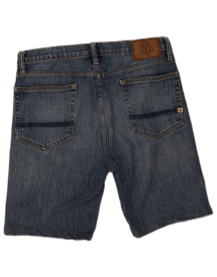 Element Herren Jeansshorts W32 Mittelblau