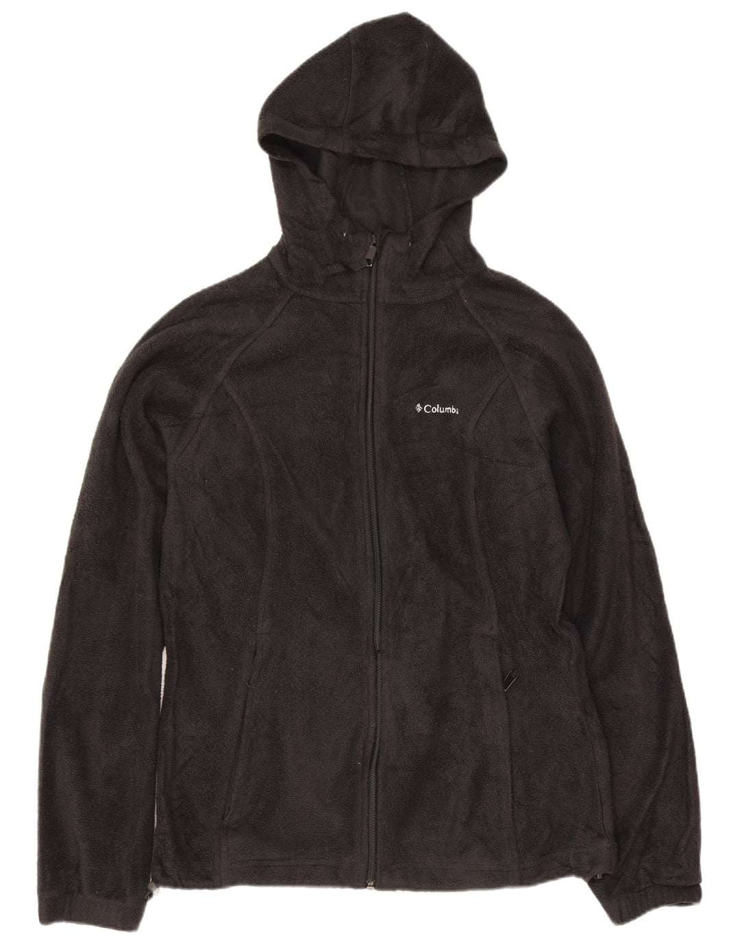 Columbia Herren Kapuzen-Fleecejacke UK 36 Small Schwarz Polyester