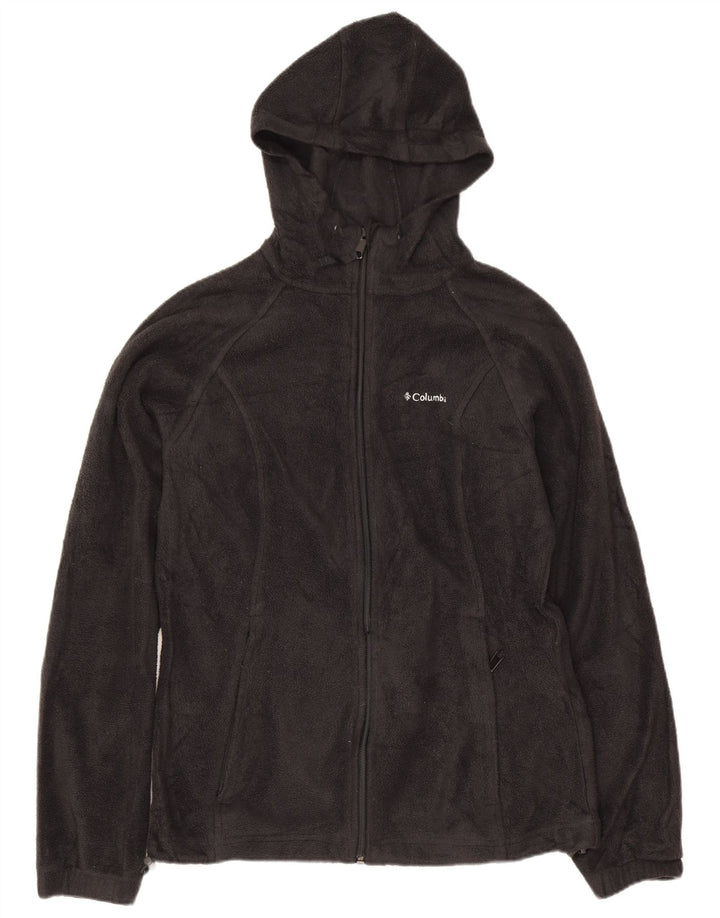 Columbia Herren Kapuzen-Fleecejacke UK 36 Small Schwarz Polyester