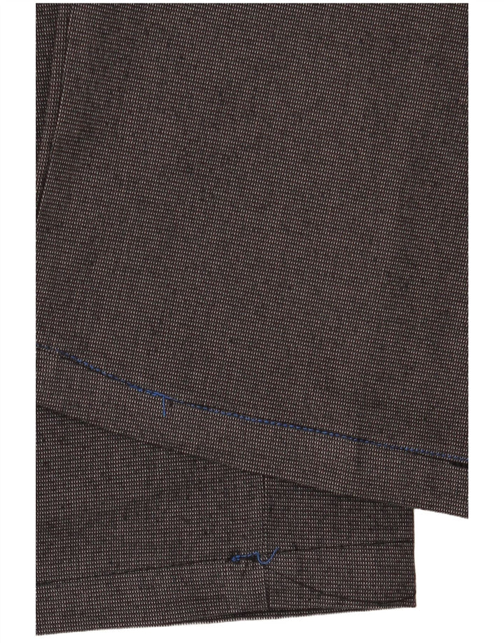 Gerade geschnittene Herrenhose von Marks & Spencer, W44, L23, graue Baumwolle