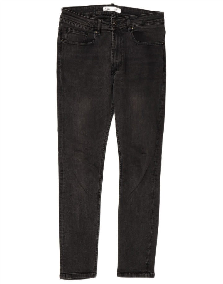 Zara Herren Slim Jeans EU 40 Mittel W31 L29 Grau