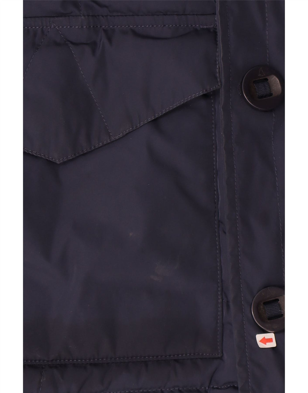 Musto Herren Wattierte Jacke UK 36 Small Marineblaues Nylon