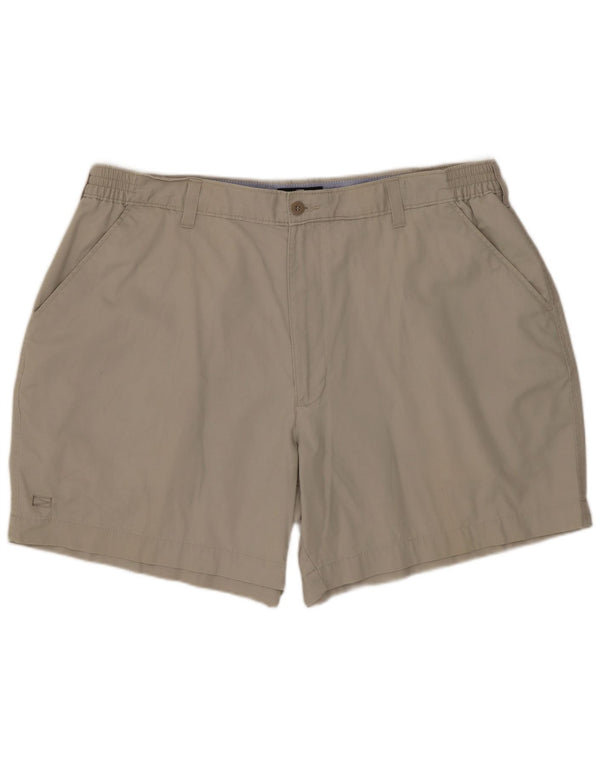 MARKS & SPENCER Herren Blue Harbor Chino Shorts W40 XL Beige Baumwolle
