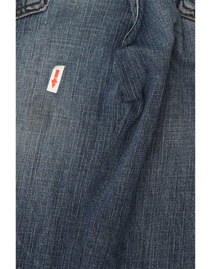 Wrangler Herren Texas Straight Jeans W32 L34 Blaue Baumwolle