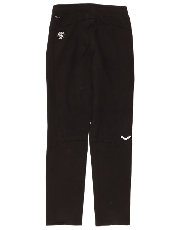 Puma Jungen Trainingshose mit Grafik, 13–14 Jahre, schwarze Baumwolle