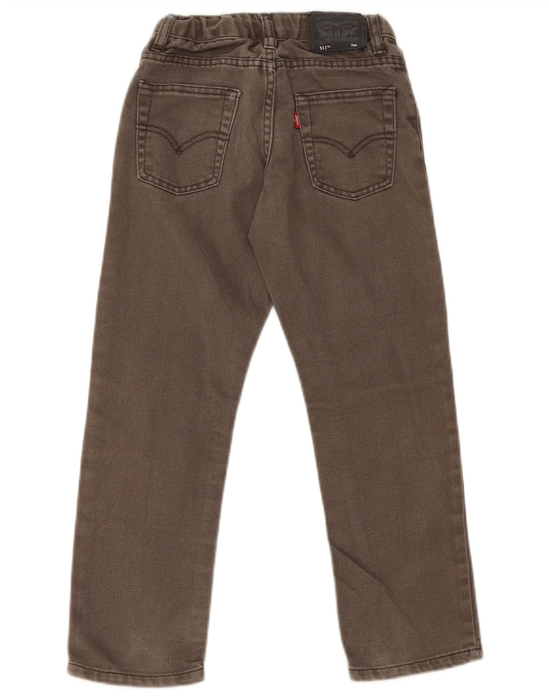 Levi's Jungen 511 Slim Jeans 6–7 Jahre W20 L20 grüne Baumwolle