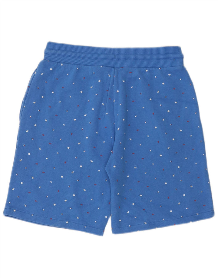 Fila Herren Sportshorts mittelblau gepunktete Baumwolle