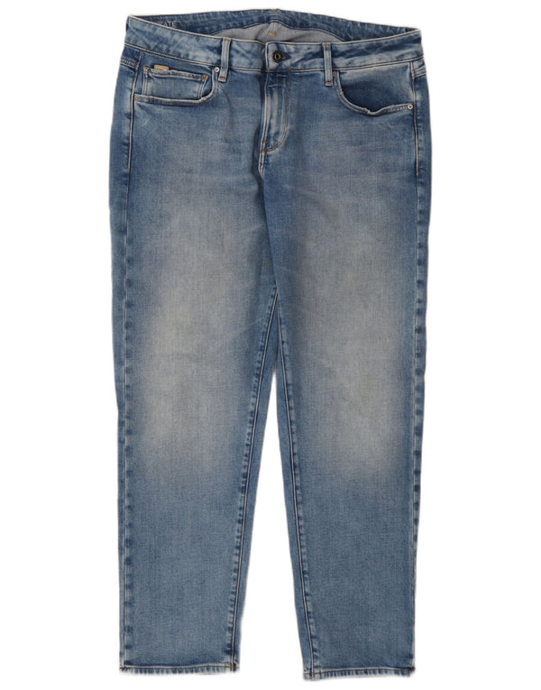 G-Star Damen Boyfriend Tapered Jeans W31 L32 Blaue Baumwolle