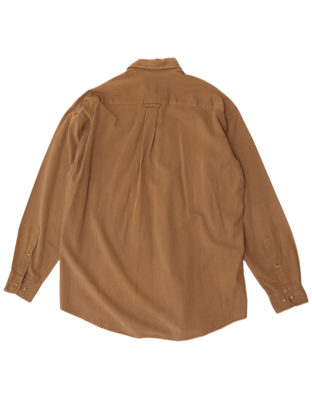 Gant Herren-Hemd mit lockerer Passform, mittelbraune Baumwolle