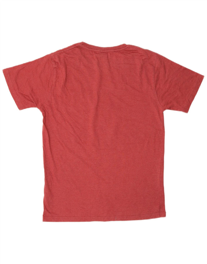 SALTROCK Herren-T-Shirt mit Grafik, Größe S, Rot, Baumwolle