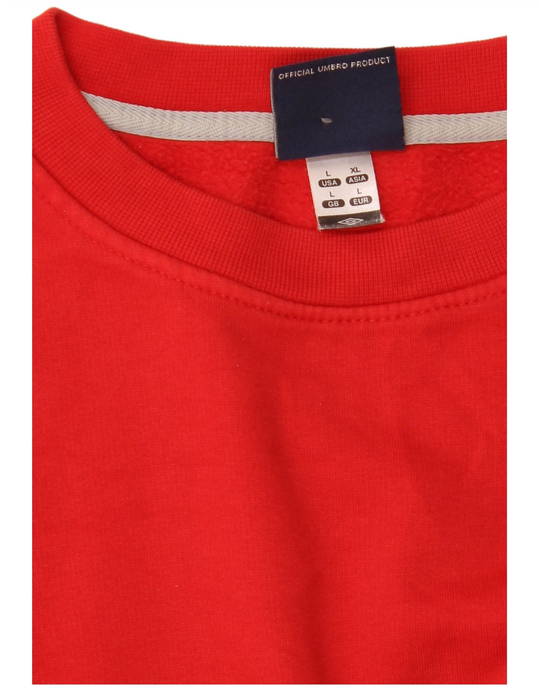Umbro Herren Sweatshirt Pullover Large Rot