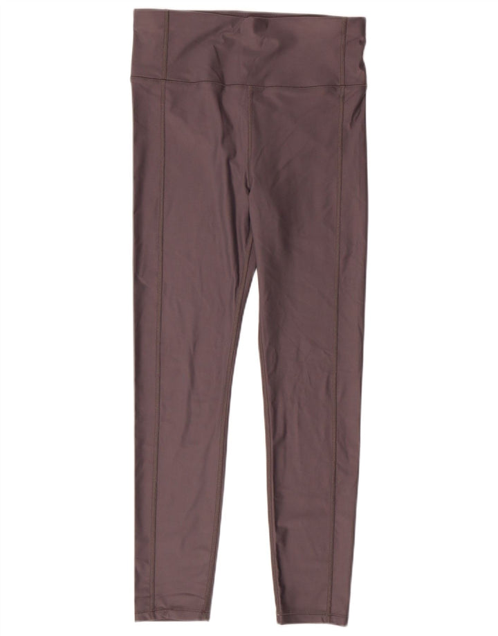 SWEATY BETTY Damen London Leggings UK 12 Mittelgraues Polyamid