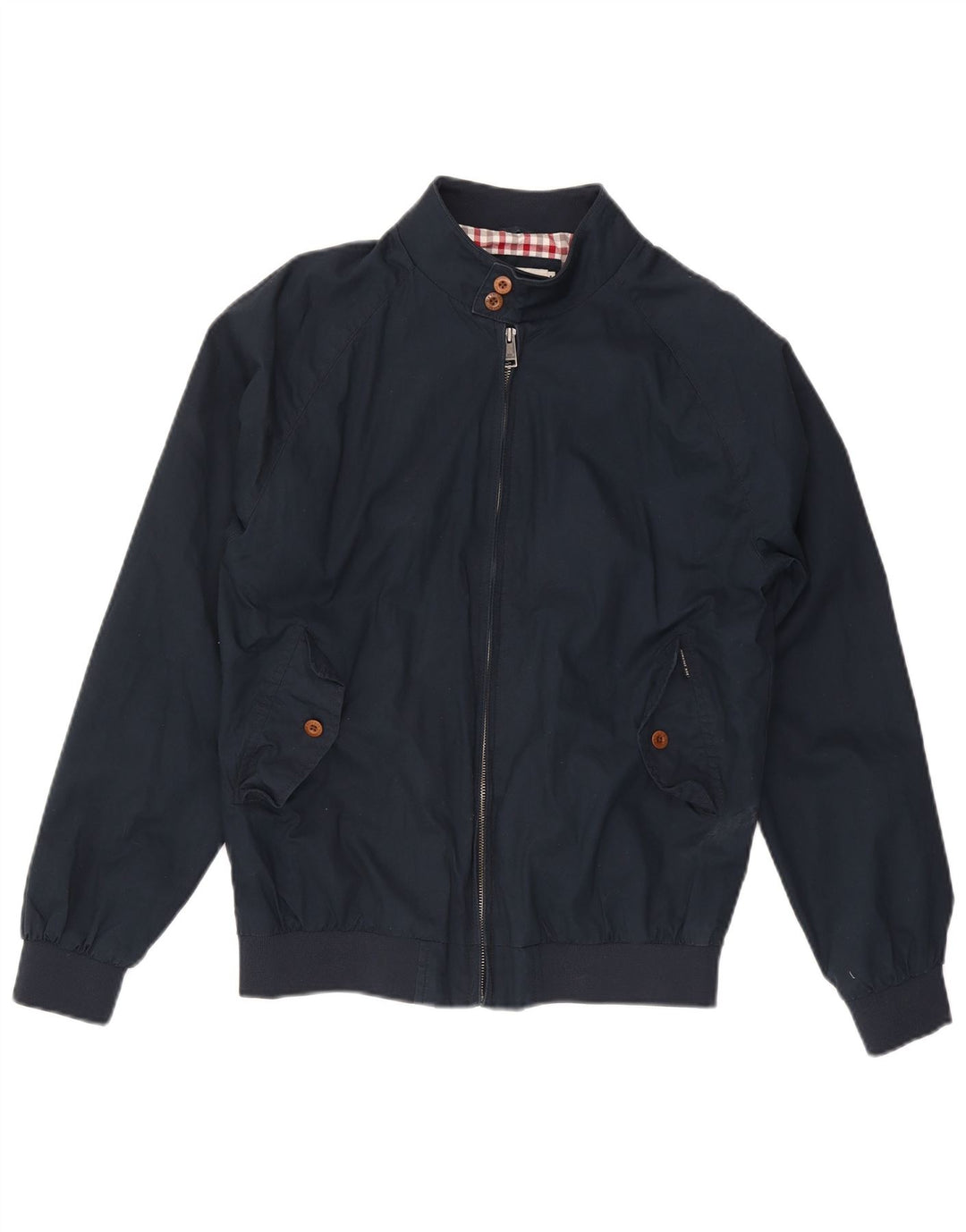 Ben Sherman Herren Bomberjacke UK 38 Mittel Marineblau