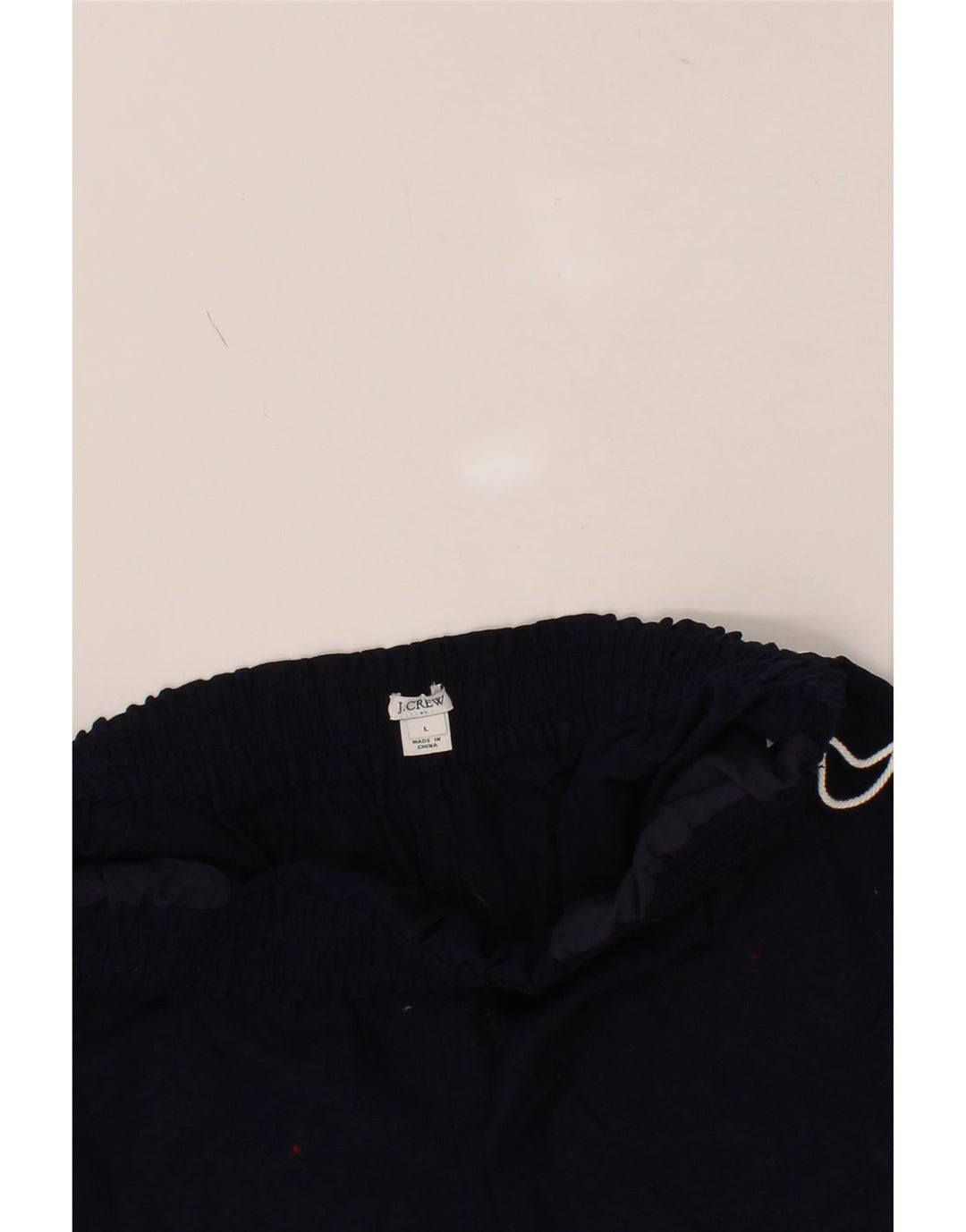 J. CREW Womens Casual Shorts Large W36 Navy Blue Linen Vintage J. Crew and Second-Hand J. Crew from Messina Hembry 