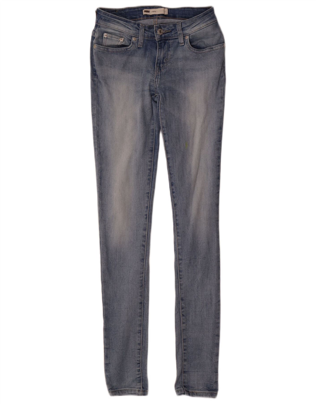Levi's Damen Legging Skinny Jeans W25 L32 Blaue Baumwolle